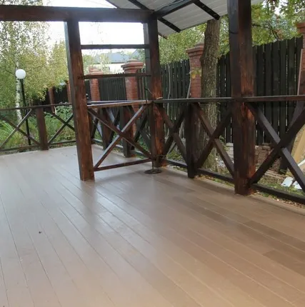 Фото №0 Монтаж террасной доски из ДПК