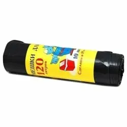 фото Multiplast 2000 Мешки для мусора 120л x 10 шт. Супер прочные