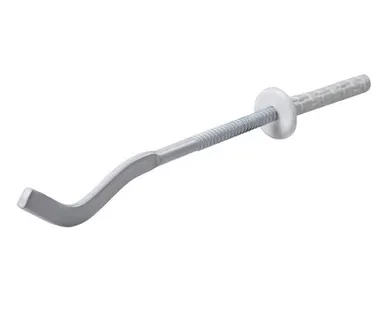 фото Кронштейн д/рад-ра штыревой эмаль (плоский) 22см /1шт