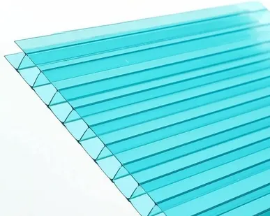 фото Поликарбонат 2100х6000х6мм (бирюза) UltraPlast 0,77кг/м2
