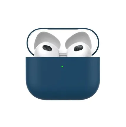 Фото №0 Силиконовый чехол Deppa для AirPods 3 (47323) Blue
