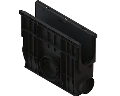 фото Пескоуловитель пластик Basic DN100 500x156x400 мм, 8080-М Standartpark