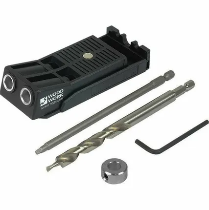 Фото №0 Кондуктор Pocket-Hole на две гильзы WOODWORK PHJ-02