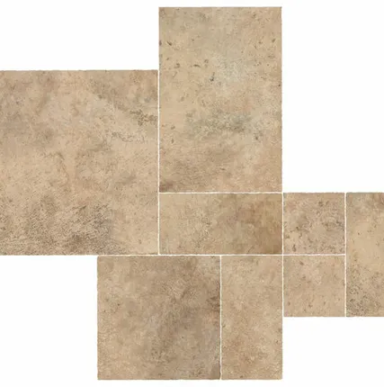 Фото №0 Atlas Concorde AIX Aix Beige Kit Multiformato Tumbled (A04Y) Керамогранит