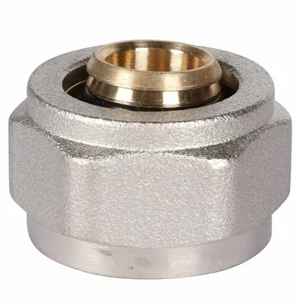 Фото №0 Фитинг компрессионный ROMMER евроконус для труб PEX-AL-PEXb 20х2,0х3/4