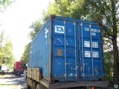 Фото №0 Морской контейнер 20 фут тонн