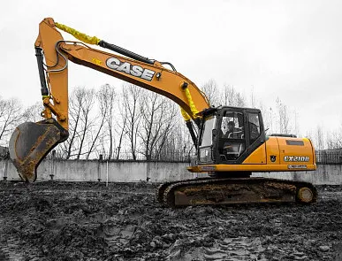 фото Аренда экскаватора гусеничного CASE CX210