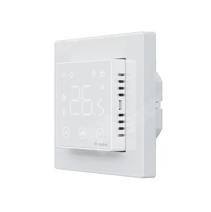 Фото №0 Терморегулятор Ридан Clever с Wi-Fi, с комбинацией датчиков, белый, 16А