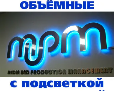 фото Буквы объемные с подсветкой светодиодами (инд. дизайн, любые размеры)