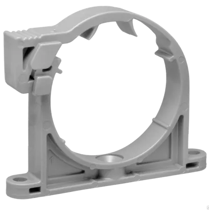 Фото №0 Хомут для трубы канал. пласт. 50мм