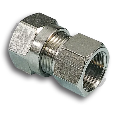 Фото №0 2020838 - Фитинг обжимной прямой внутр. резьба G3/8" под трубку 8мм