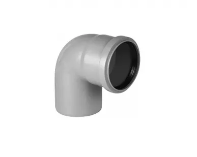 фото Отвод 75 (87.5°) для внутренней канализации HTB Ostendorf