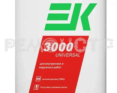 фото Клей плит вн/нар раб  5кг ЕК_3000 UNIVERSAL_ЕК (6/216) П