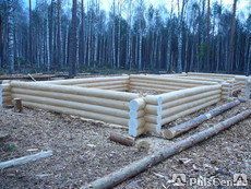 Фото №0 Строительство срубов оцилиндрованных