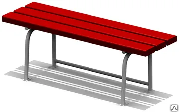 фото Скамья МФ-1.18, 1200х370х530мм.