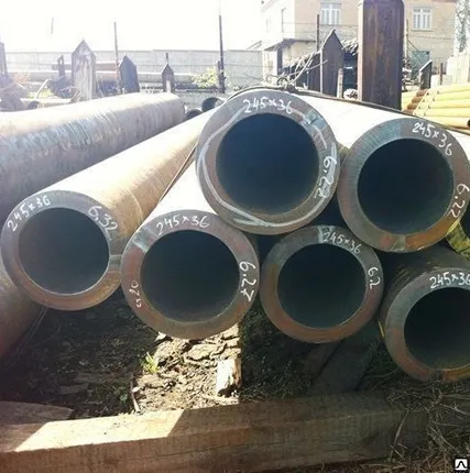 Фото №0 Труба котельная 377х45 15х1м1ф ТУ14-3р-55-2001