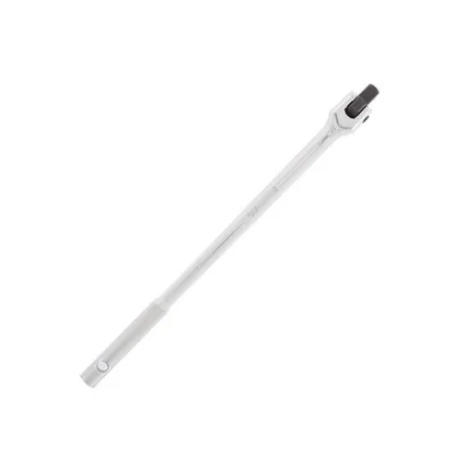 Фото №0 Вороток однорычажный, 380 мм, с квадратом 1/2" на шарнире, СrV, хромированный, Matrix, 1 шт