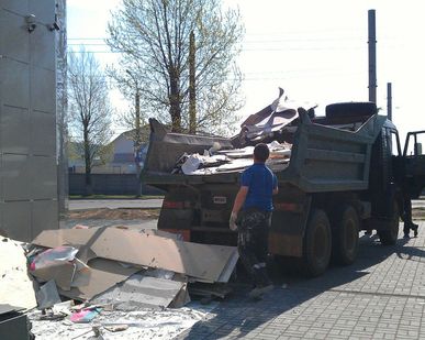 фото Вывоз мусора: строительного, мебели, ТБО