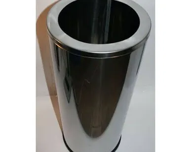 фото Урна для торгового центра 50 л Хром