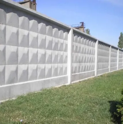 Фото №1 Плиты ограждения (забора)