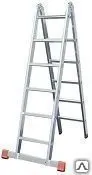 фото Лестница двухсекционная шарнирная профессиональная (Серия T2) 2х10, арт. Т2
