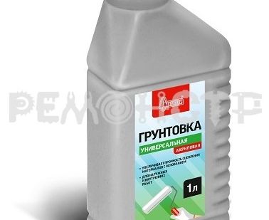 фото Грунтовка акрил унив  1,0л  СТАРАТЕЛИ (12) П