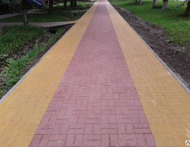 фото Укладка тротуарной плитки