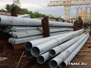 фото Труба оцинкованная 108х4 мм