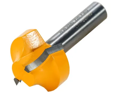 фото Фреза пазовая фасонная (Ø25.4х14 мм; R 6.35 мм; хвостовик 8 мм) по дереву Энкор (9291)