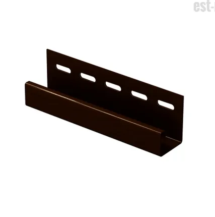 Фото №0 J-профиль Классика Коричневый