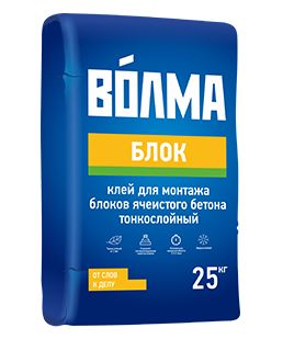 фото ВОЛМА Блок Мороз 25кг, клей