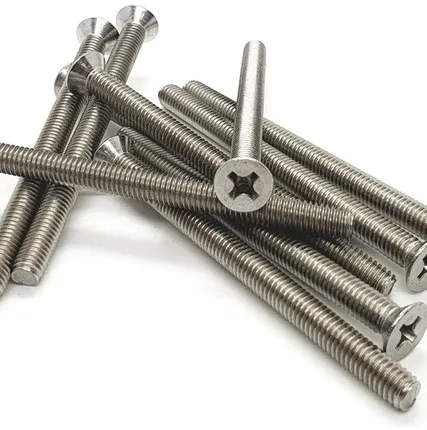 Фото №0 Винт М 6х80 с потайной головкой из нержавеющей стали А2, DIN965, 10шт.