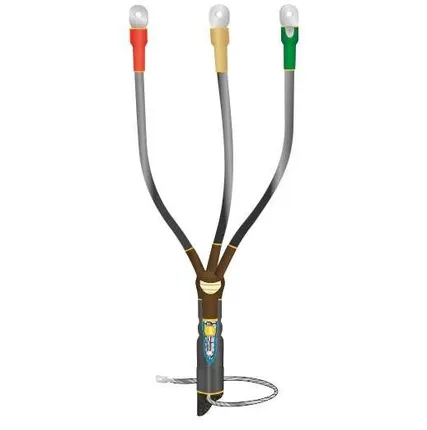 Фото №0 Муфта кабельная концевая внутр. установки 10кВ КВТпН 3х(70-120мм) с болт. наконечн. Нева-Транс Комплект 22020055