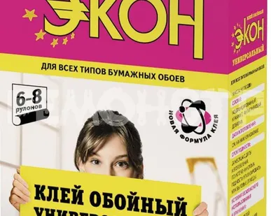 фото Клей обойный ЭКОН Универсальный, 200 г (1312332) (24) ТЗХ