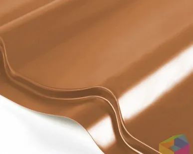 фото Металлочерепица полиэстр терракота