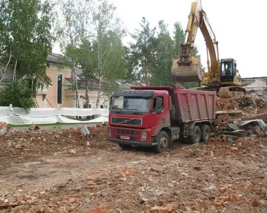фото Вывоз строительного мусора, грунта