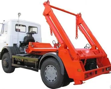 фото Мусоровоз контейнерный КО-450-10 (бункеровоз, МАЗ-5551W3)