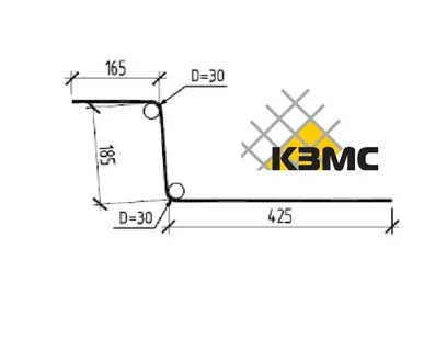 фото Крепежная деталь Z-образная из арматуры. Любые размеры по чертежам заказчика. Скобо-гибочные изделия