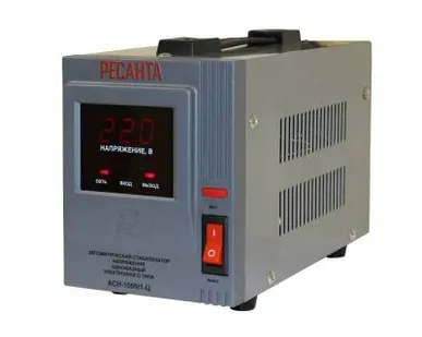 фото Стабилизатор напряжения АСН-1000/1-Ц 1ф 1кВт IP20 релейный Ресанта 63/6/2