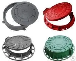 фото Люк пластиковый для колодца