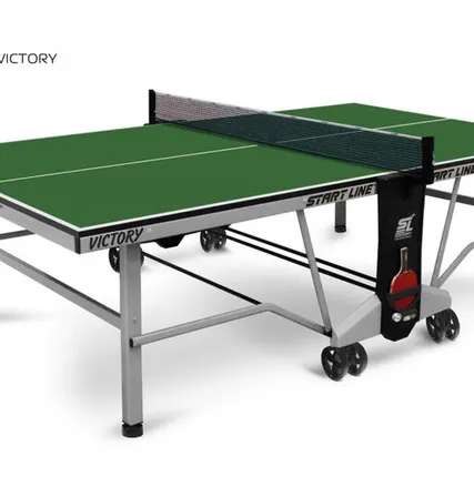 Фото №0 Стол теннисный Start line Victory Зеленый