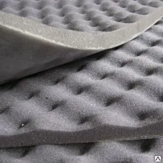 Фото №0 Шумоизоляция АВТО 1000х1000х15 Изофлекс "Акустик"