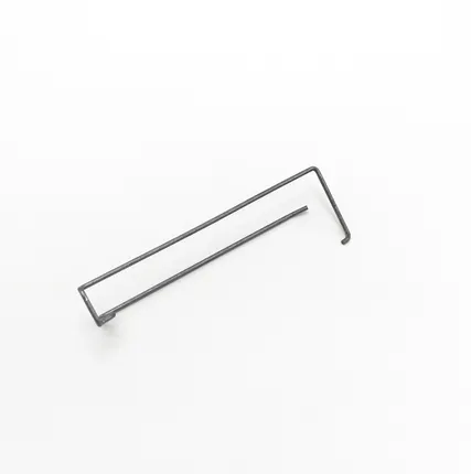 Фото №0 Крючок одинарный с ценникодержателем на экономпанель, L=200мм, цинк