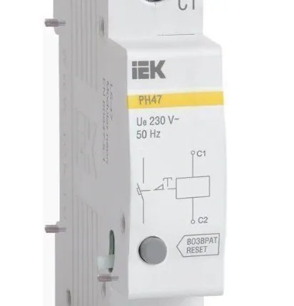 Фото №0 Расцепитель независимый РН47 на DIN-рейку IEK