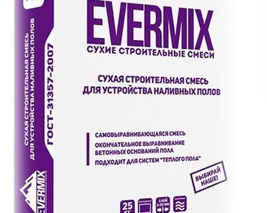фото Наливной пол "EVERMIX" 25кг EVERMIX