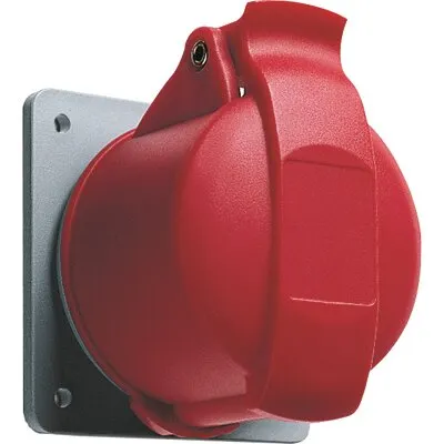 Фото №0 Розетка панельная прямая 16A, 3P+E, 380V, IP44 (CEW 316 RU6) 2CMA193178R1000 ABB