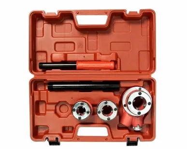 фото Набор трубных клуппов с адаптером 1/2-3/4-1 Энкор