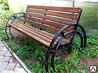 фото Изготовление металлических скамеек