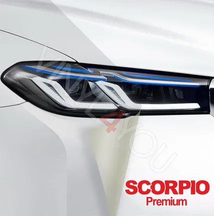 Фото №0 Пленка для фар Scorpio Прозрачная