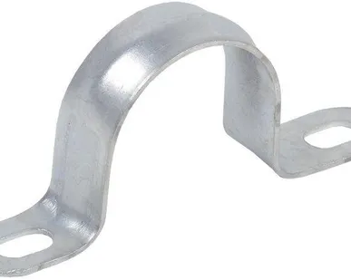 фото Скоба крепежная двухлапковая d31-32мм метал. IEK CMAT11-31-100